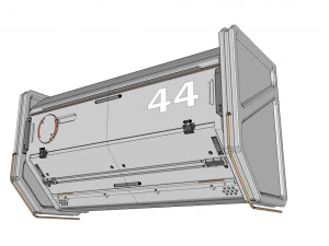 Sci-fi architecture kitbash 2 3D Model