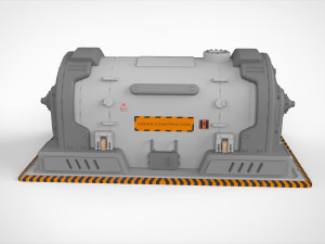 Sci-fi architecture kitbash 3 Modèle 3D