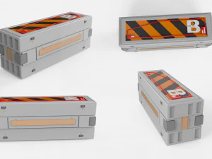 Sci-fi architecture kitbash 3 3D Model
