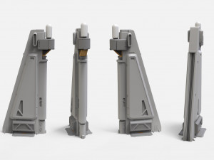 Sci-fi architecture kitbash 3 Modèle 3D