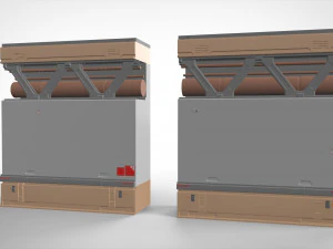 Sci-fi architecture kitbash 5 3D Model