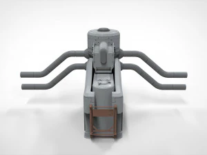 Sci-fi architecture kitbash 6 3D Model