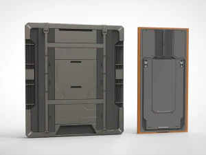 SF 建築キットバッシュ 9 3Dモデル