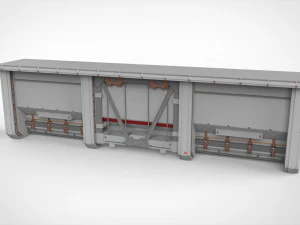 SF 建築キットバッシュ 9 3Dモデル