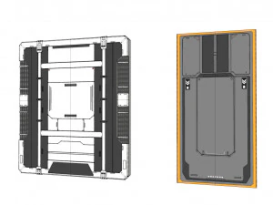 SF 建築キットバッシュ 9 3Dモデル