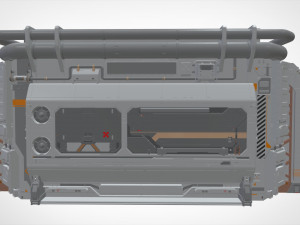 Sci fi modular environment 2 Modelo 3D