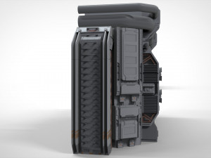 Sci fi modular environment 2 Modelo 3D