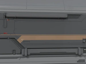 Sci fi modular environment 2 3D Model