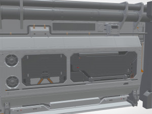 Sci fi modular environment 2 Modelo 3D