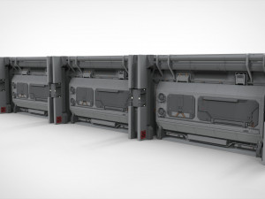 Sci fi modular environment 2 Modelo 3D