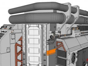 Sci fi modular environment 2 Modelo 3D