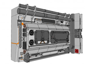 Sci fi modular environment 2 Modelo 3D