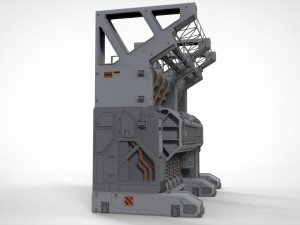 Sci fi modular environment 3 3D Model