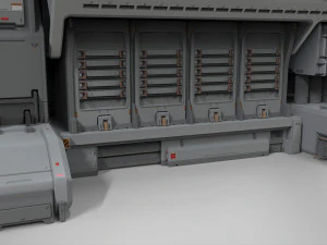 Sci fi modular environment 3 3D Model