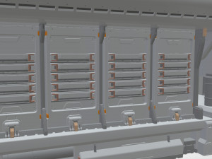Sci fi modular environment 3 3D Model