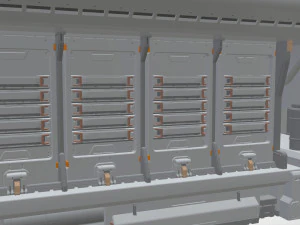 Sci fi modular environment 3 3D Model