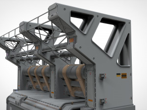 Sci fi modular environment 3 3D Model