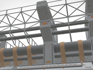 Sci fi modular environment 3 3D Model