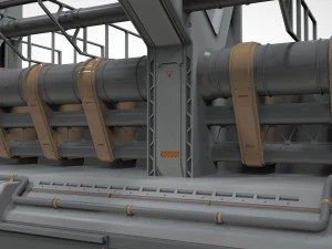 Sci fi modular environment 3 3D Model