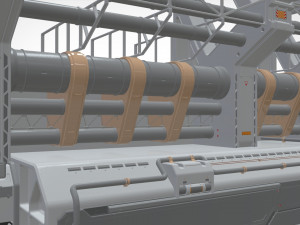 Sci fi modular environment 3 3D Model