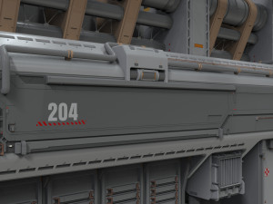 Sci fi modular environment 3 3D Model