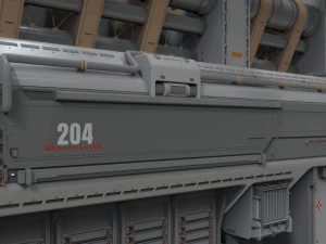 Sci fi modular environment 3 3D Model