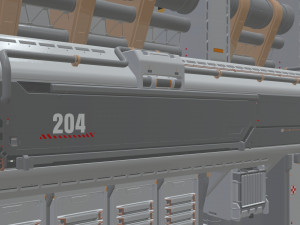 Sci fi modular environment 3 3D Model