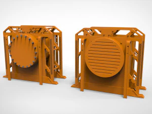 Kitbash de arquitectura de ciencia ficci&oacute;n 11 Modelo 3D