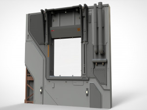 Sci-fi architecture kitbash 13 3D मॉडल