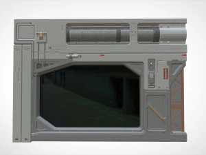 Sci-fi architecture kitbash 13 3D Model
