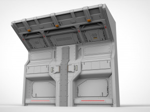 Sci-fi architecture kitbash 13 3D मॉडल