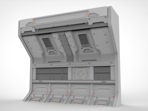 Sci-fi architecture kitbash 13 3D मॉडल