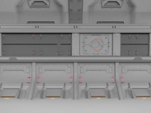 Sci-fi architecture kitbash 13 3D मॉडल