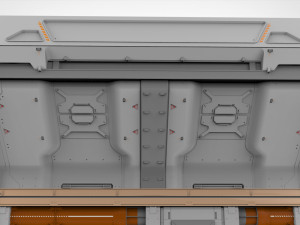 Sci-fi architecture kitbash 13 3D मॉडल