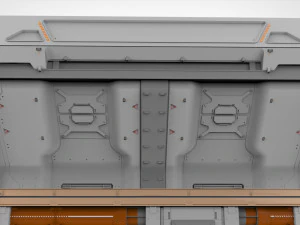 Sci-fi architecture kitbash 13 3D Model
