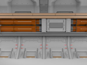 Sci-fi architecture kitbash 13 3D मॉडल