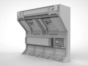 Sci-fi architecture kitbash 13 3D Model