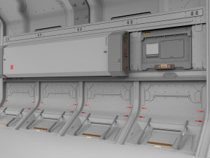 Sci-fi architecture kitbash 13 3D मॉडल
