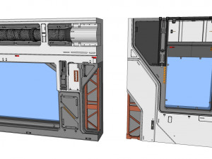 Sci-fi architecture kitbash 13 3D मॉडल