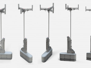 sci fi mast 2 3D Model