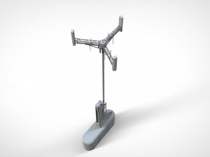 Sci fi mast 2 Model 3D