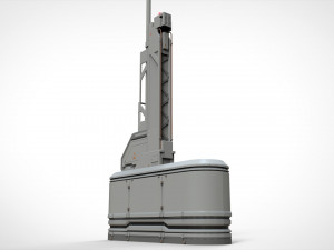 Sci fi mast 2 Model 3D