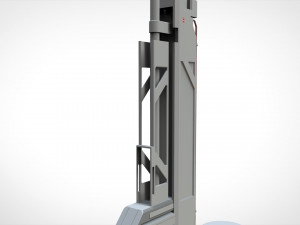 Sci fi mast 2 Model 3D