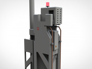 Sci fi mast 2 Model 3D