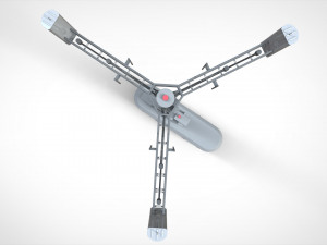 Sci fi mast 2 Model 3D