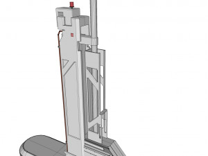 Sci fi mast 2 Model 3D