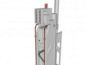 Sci fi mast 2 Model 3D