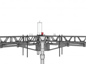 Sci fi mast 2 Model 3D