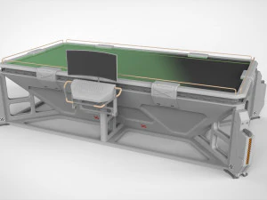 Sci-fi furniture exterior 3D Model