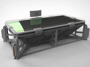 Sci-fi furniture exterior Modello 3D